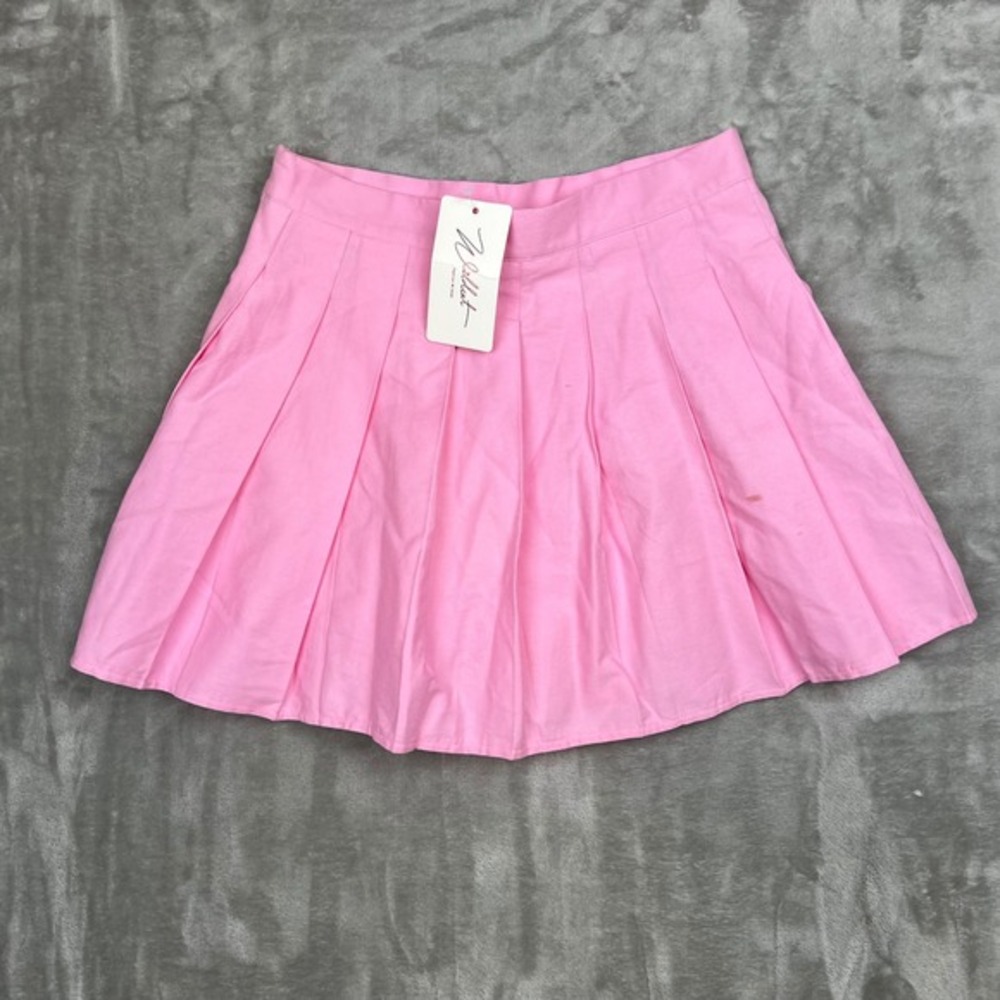 Wildcat Pink Pleated Mini Skirt Fashion Wildcat Size Medium‎